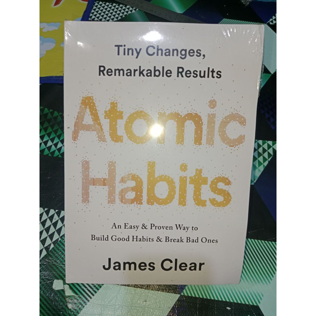 ATOMIC HABITS BOOK BY JAKMES CLEAR | Shopee Philippines