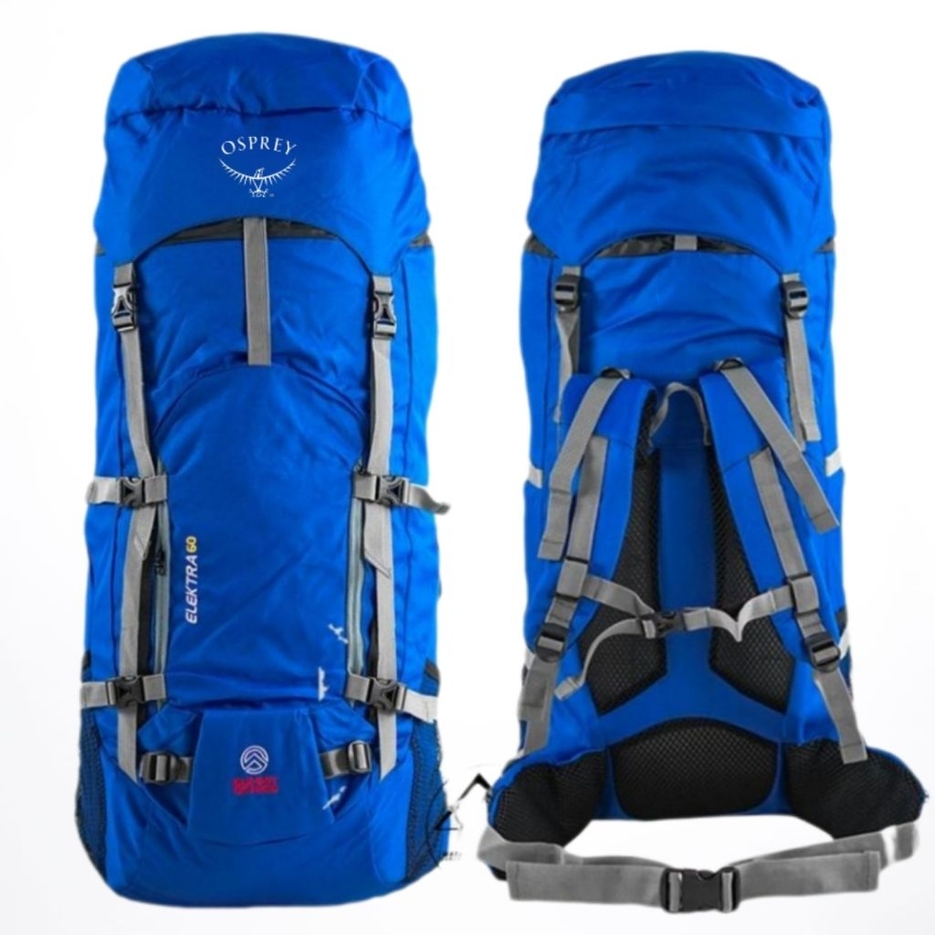 Osprey 60 Liter Mountain Backpack Hiking Bag Carrier Bag 65L | Shopee  Philippines