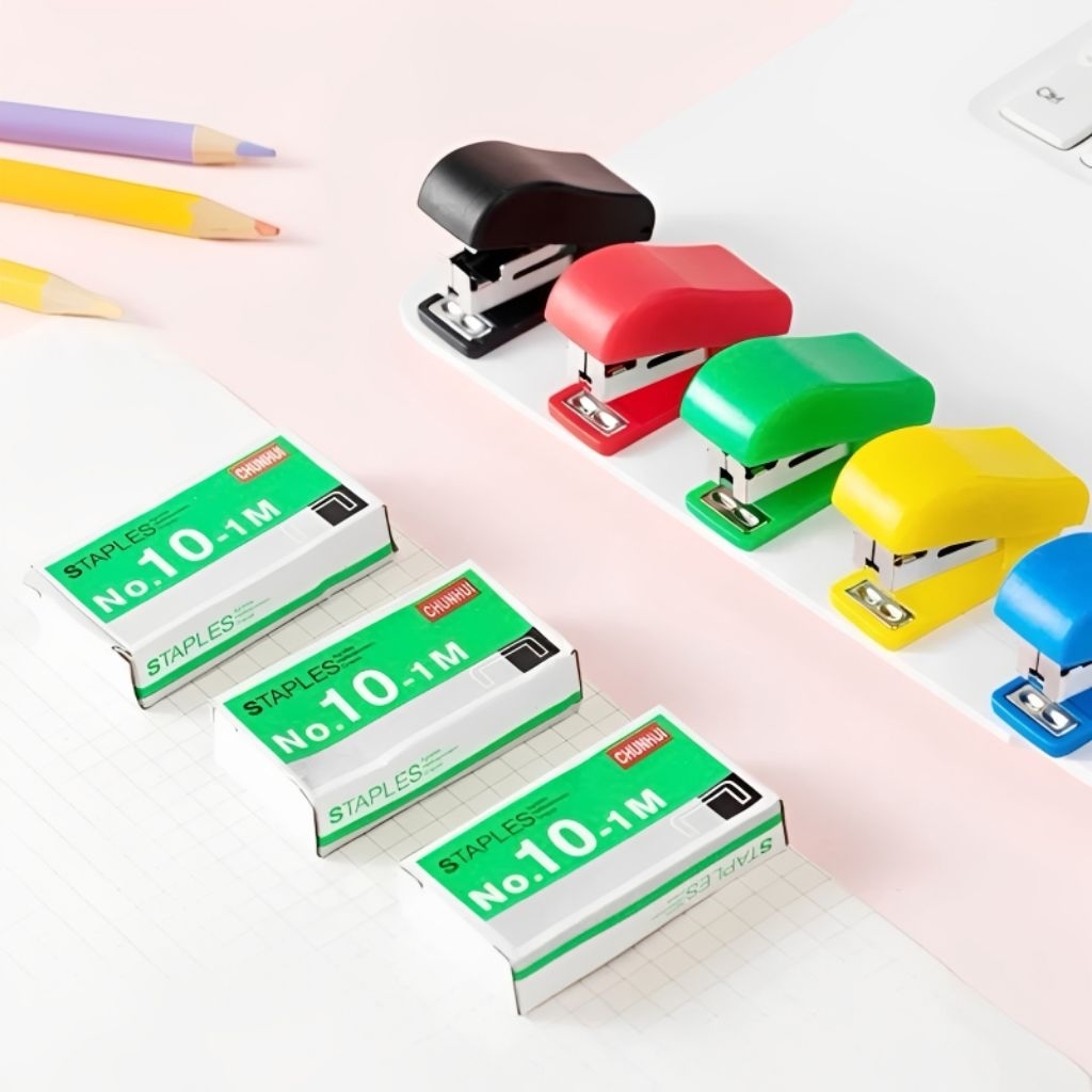 ACCESSORIES Staples Mini Stapler Small Unique Cute Multipurpose Office ...