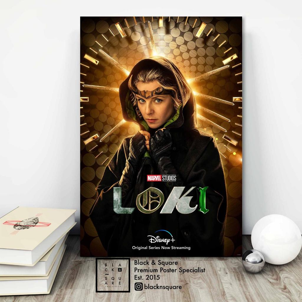 Premium Poster - Loki Woman Sylvie - Borderless Frame 28x42cm | Shopee ...
