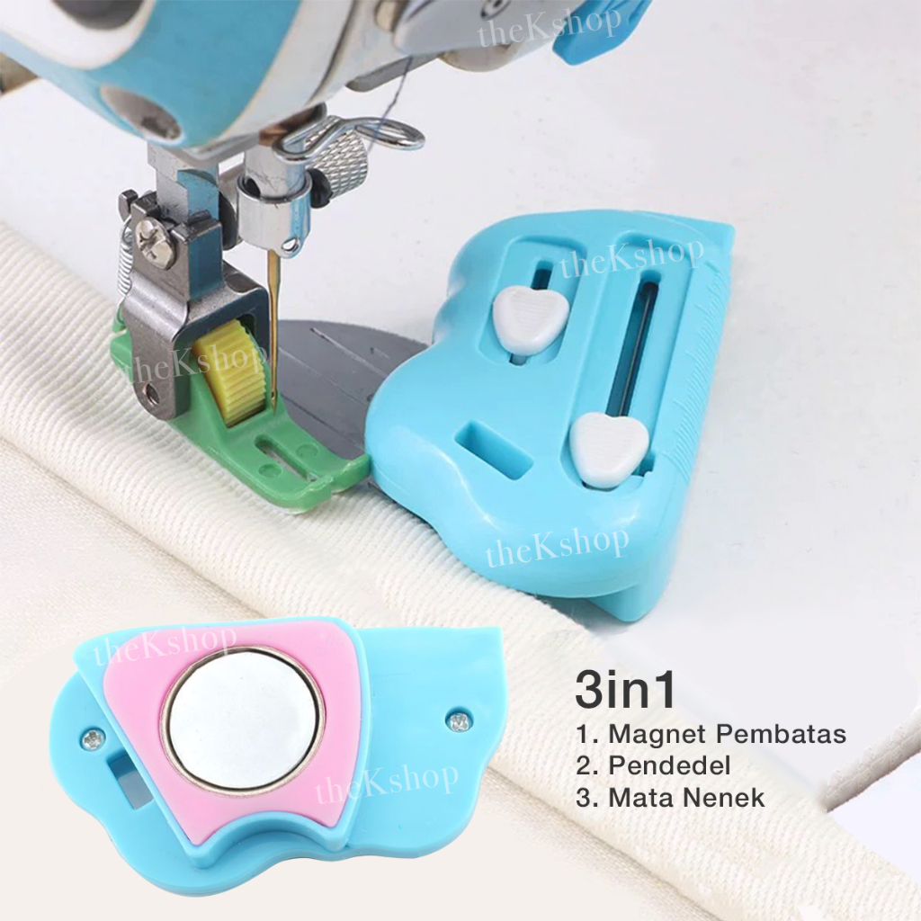 3-in-1 Magnet with Stitcher and Thread Hook Multifunctional Magnetic ...