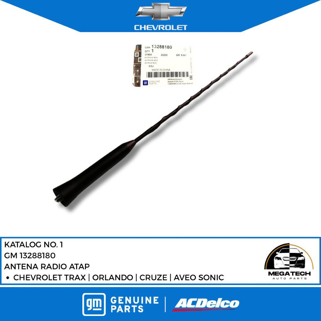 CHEVROLET TRAX ROOF RADIO ANTENNA | ORLANDO ORLANDO | CRUZE | AVEO ...