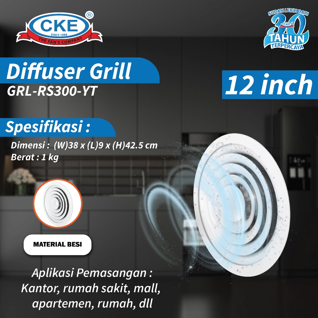 Round Diffuser AC 14