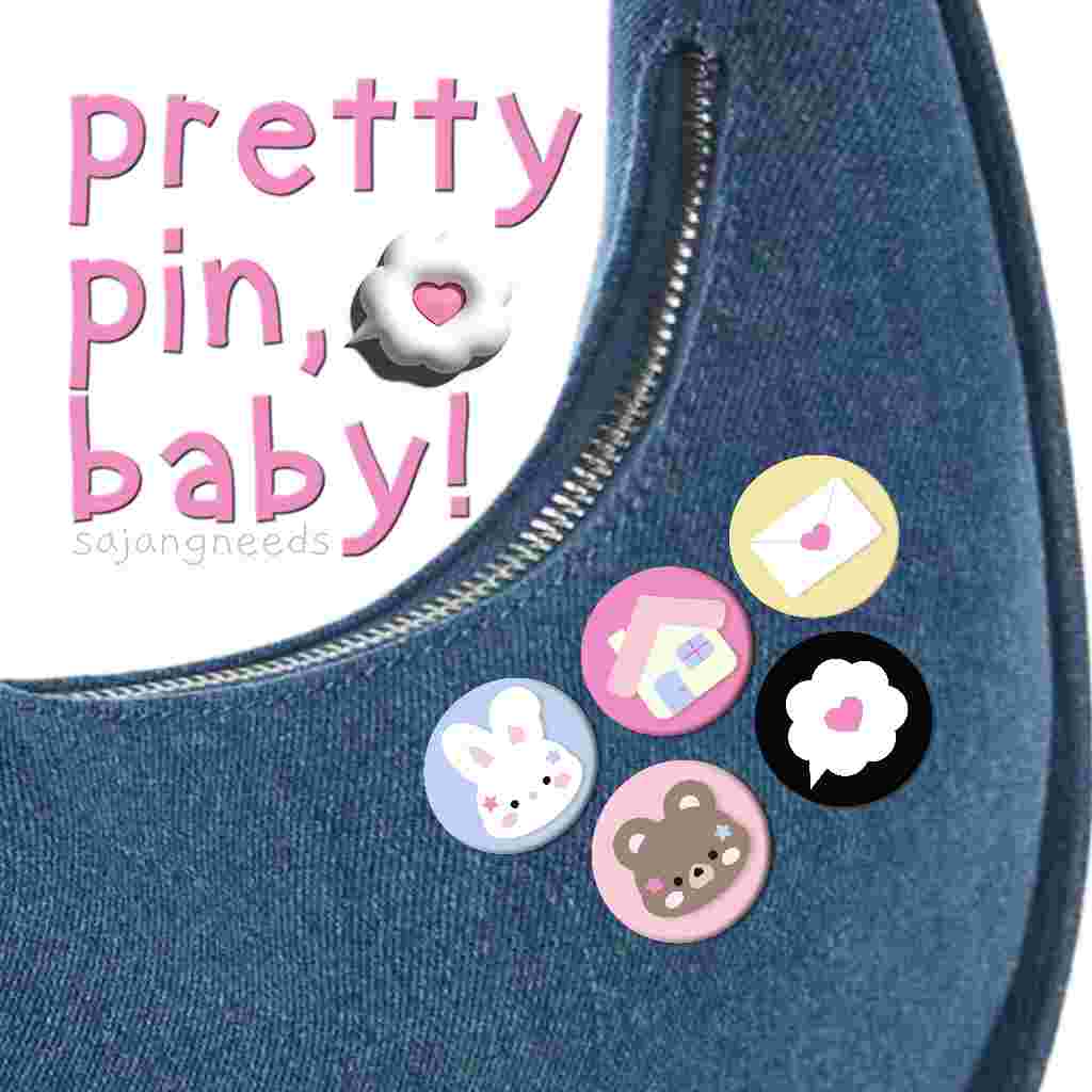 Pin button set - pinPretty, Baby! | Shopee Philippines