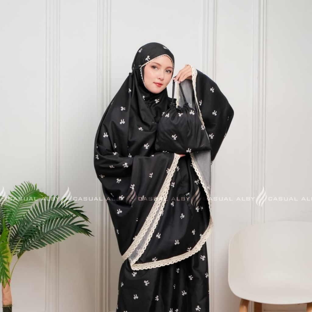 KATUN Premium Cotton Adult Prayer Robe with Ribbon Embroidery ...