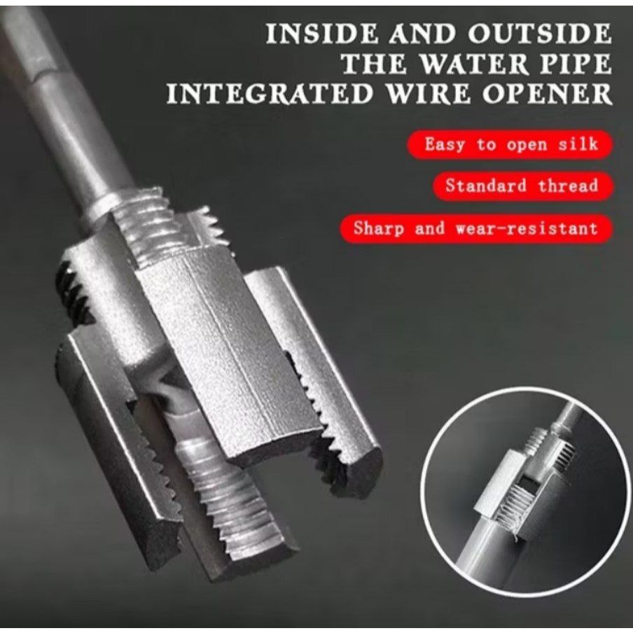 NEW! Precision Thread Drill Tool/ PVC Pipe Thread Maker Integrated ...