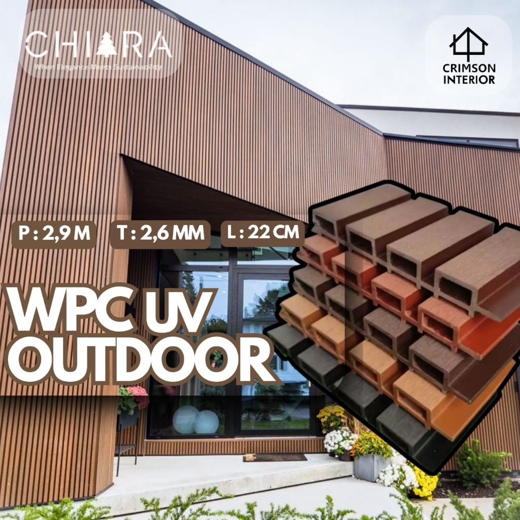 WPC OUTDOOR CLADDING UV | WPC OUTDOOR FENCE | WALL CLADDING SERIES ...