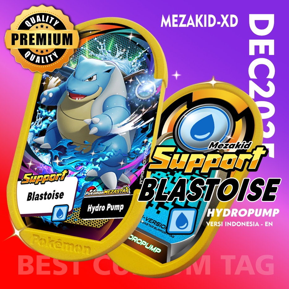 BLASTOISE! Support Ticket SIngle MEGA GARDEVOIR, Mega Charizard X, New ...