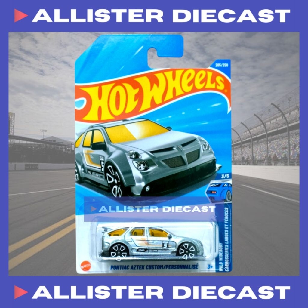 HW Hot Wheels Pontiac Aztek Custom Silver Hotwheels Pontiac Aztek ...