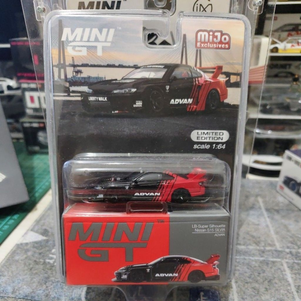 MINI GT LBWK NISSAN SILVIA S15 ADVAN BLISTER | Shopee Philippines