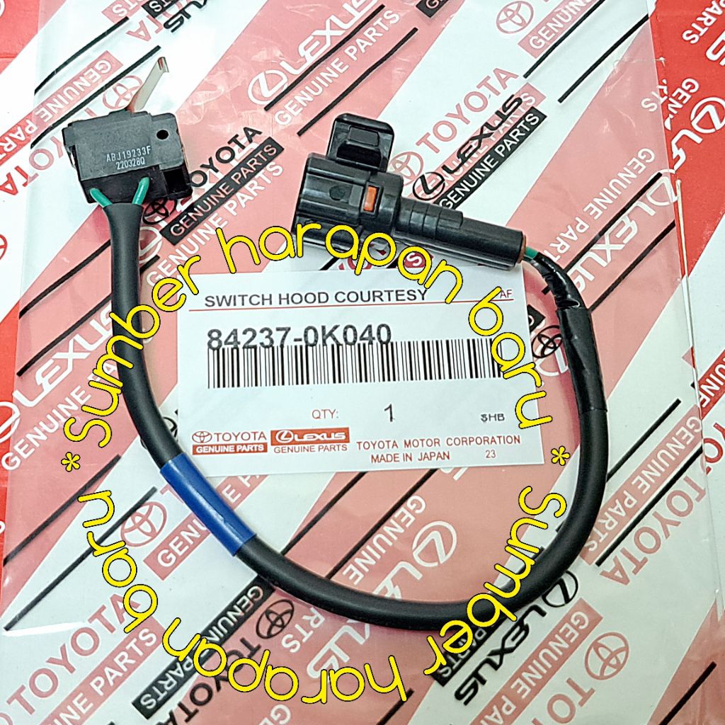 MESIN Original Innova Fortuner Hilux Hood Alarm Switch 84237-0K040 ...