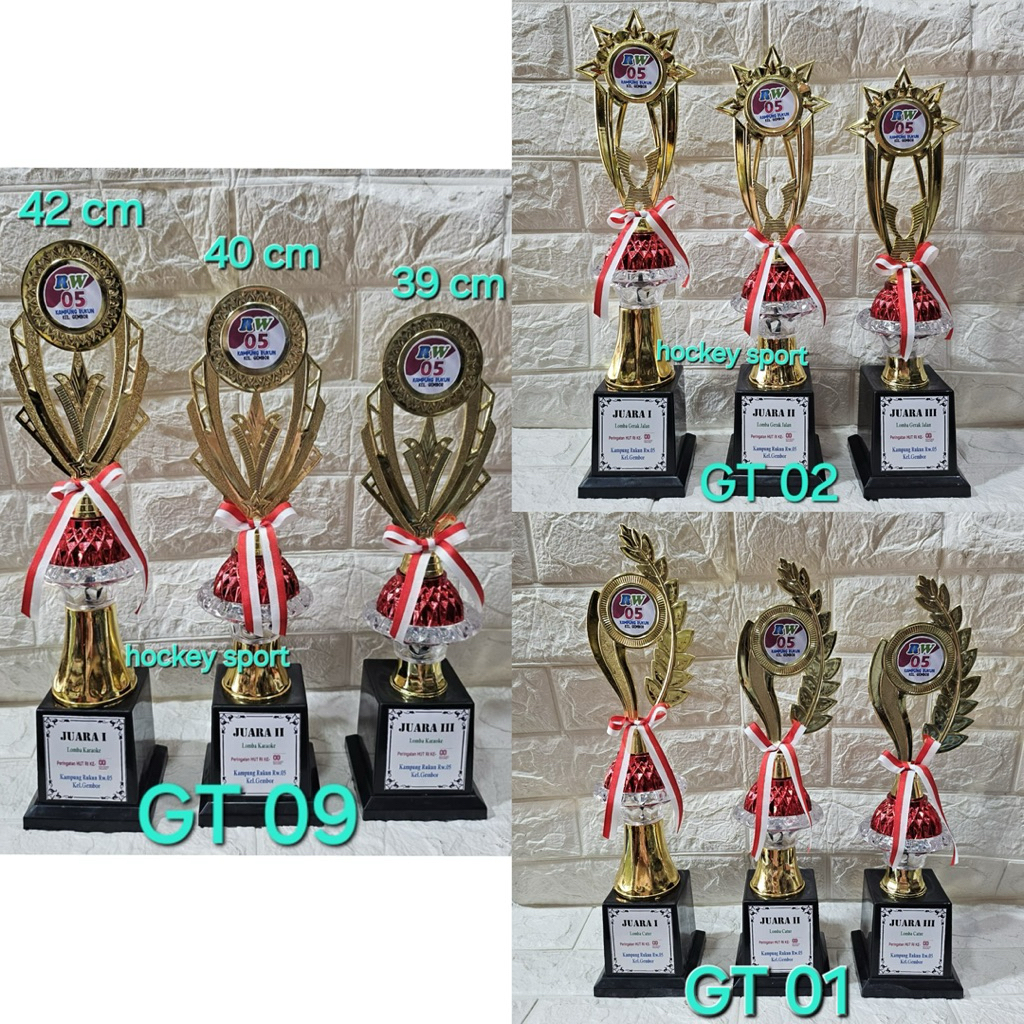 Custom Trophy Trophy with Trophy Writing 1 SET / 1 Trophy Crystal ...