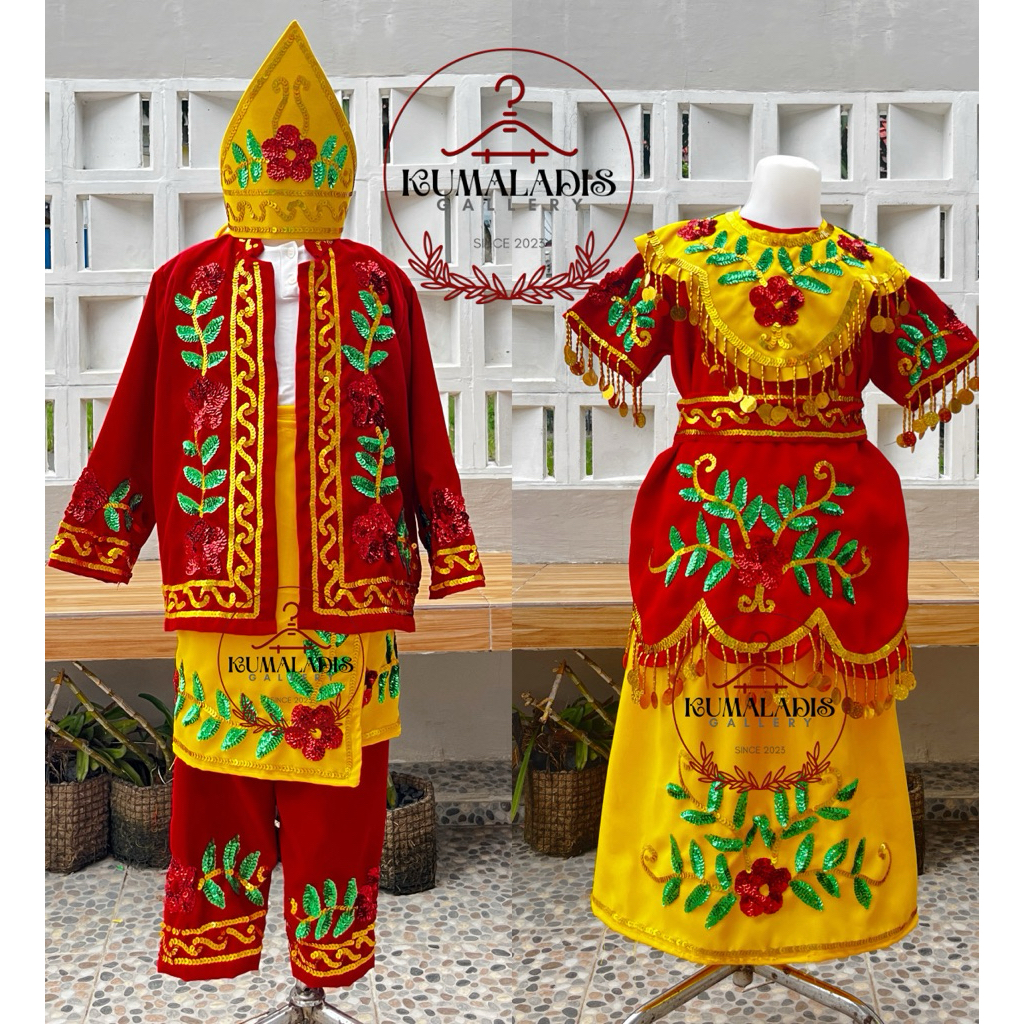 PO - Banjar Traditional Clothes for South Kalimantan Children | Shopee ...