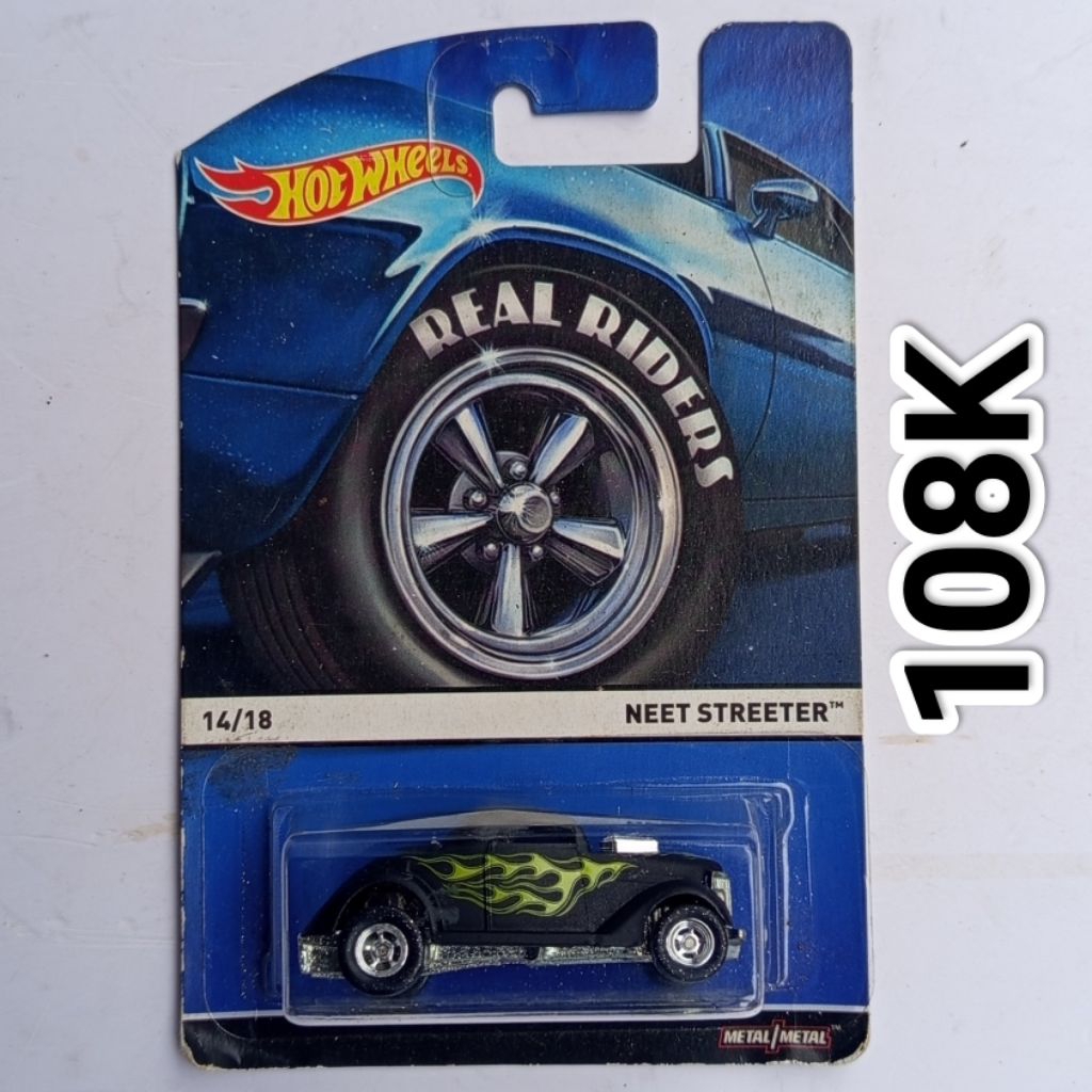 Hot Wheels Real Riders Seet Streeter | Shopee Philippines