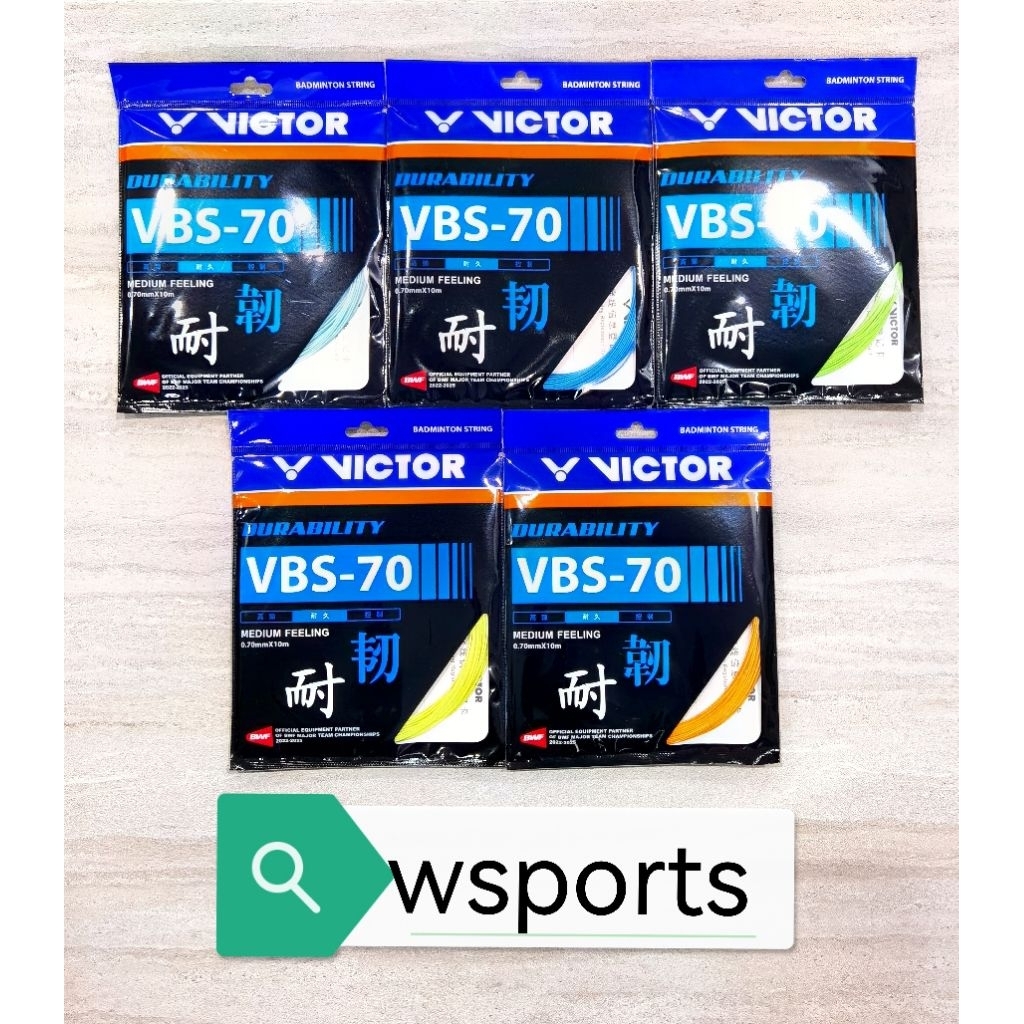 Original Victor VBS 70 VBS70 Badminton Strings | Shopee Philippines