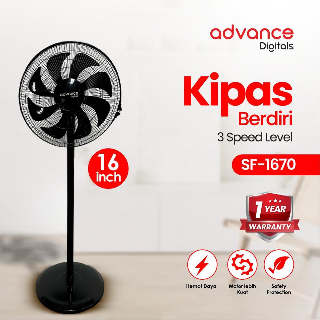 Advance SF1670/SF-1670 Tornado Fan with 3 speed levels 1 Year Warranty ...