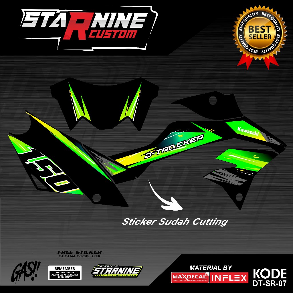 Minimalist dtracker striping sticker D-tracker code DT-SR-07 | Shopee ...