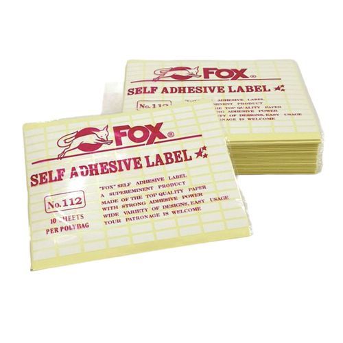 Fox Label 103 Name Label Invitation Label Fox 110 Label 103 Label 109 ...