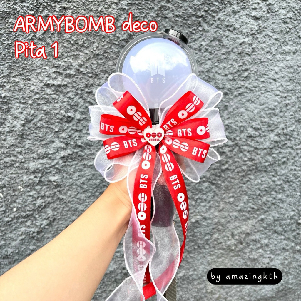 LIGHTSTICK RIBBON BTSArirang | ARMYBOMB DECO | PHONESTRAP Arirang | BTS ...