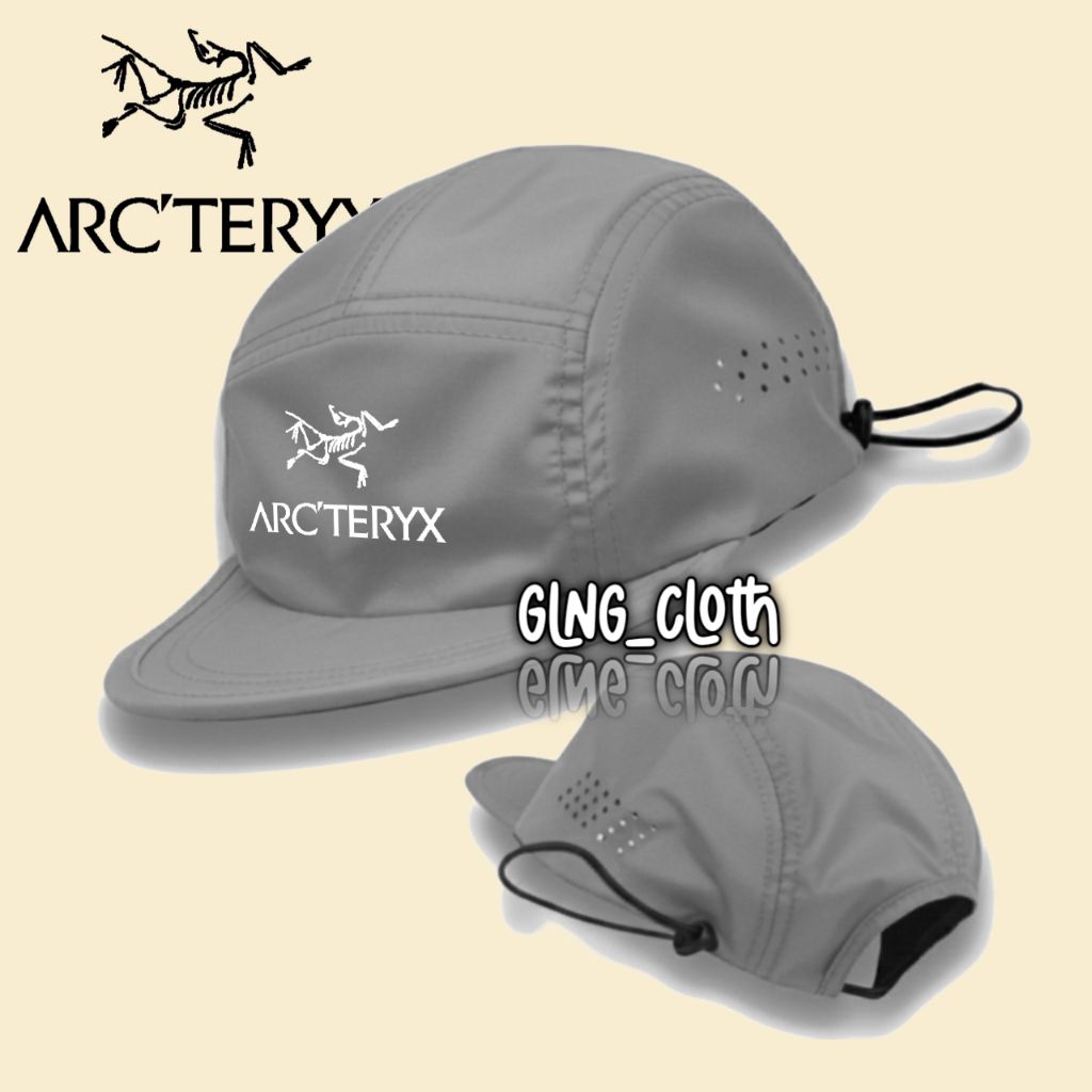 応援グッズ Arcteryx pocket light running cap Arc'teryx Running Hat - Five Panel Run Cycling Hat Cap Quick Dry