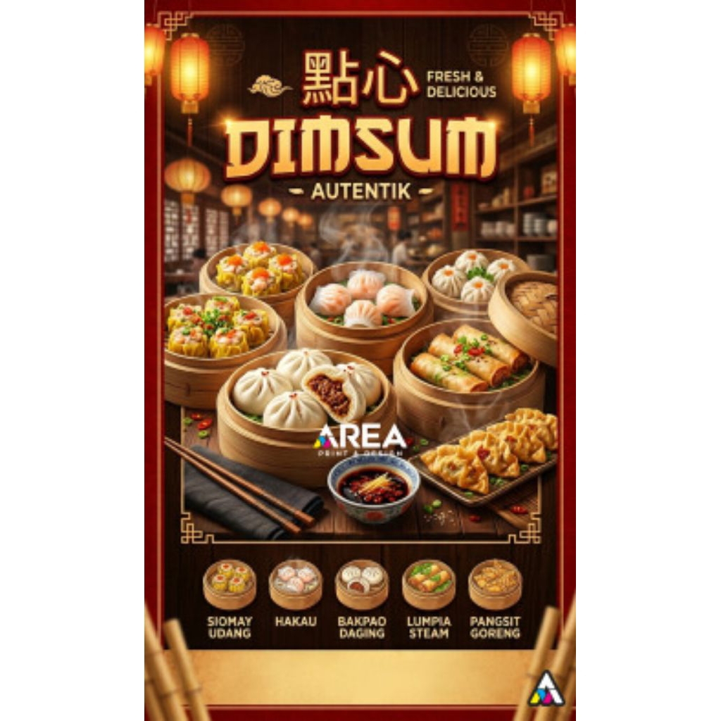 Mmt dimsum banner | 60x100 cm flexi 280 gsm | Banner stand | Standing ...