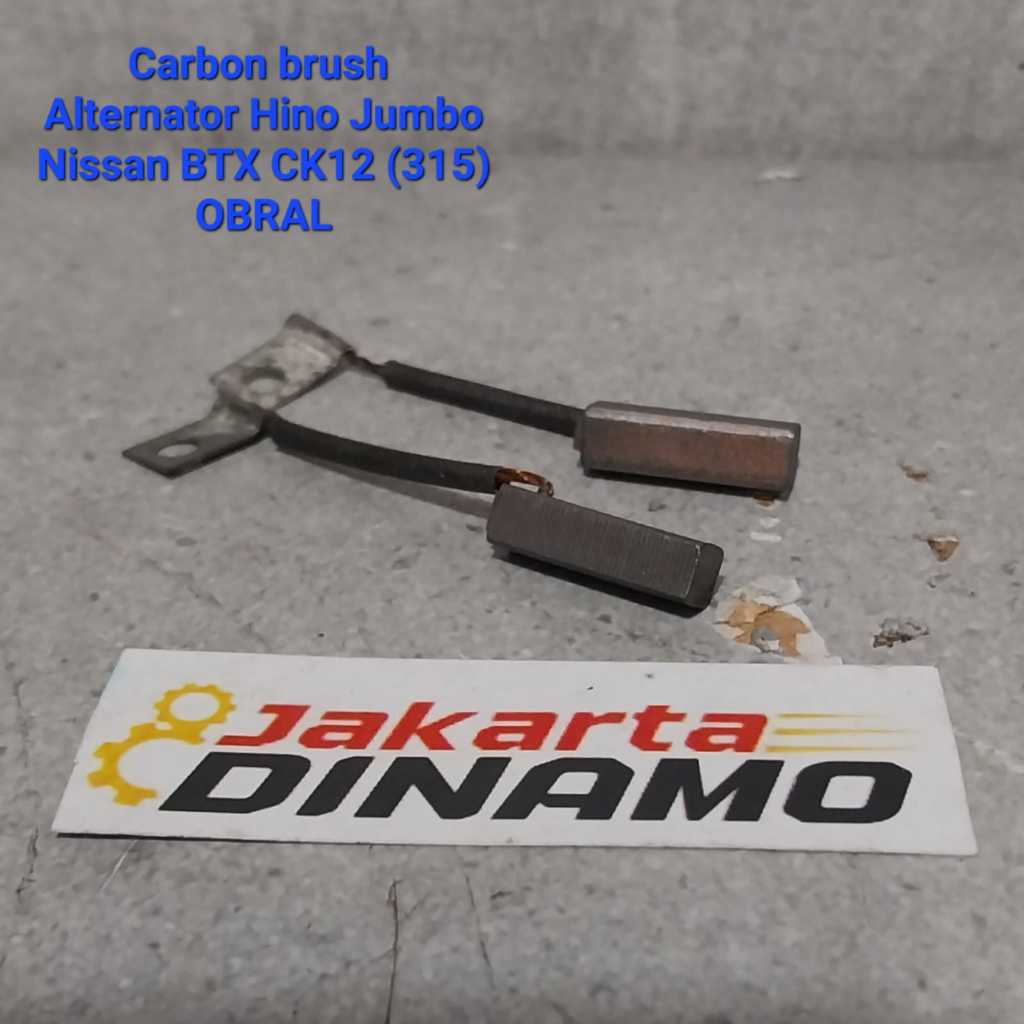 Carbon Brush Alternator Hino Jumbo Nissan BTX CK12 (315) - 1 SET ...