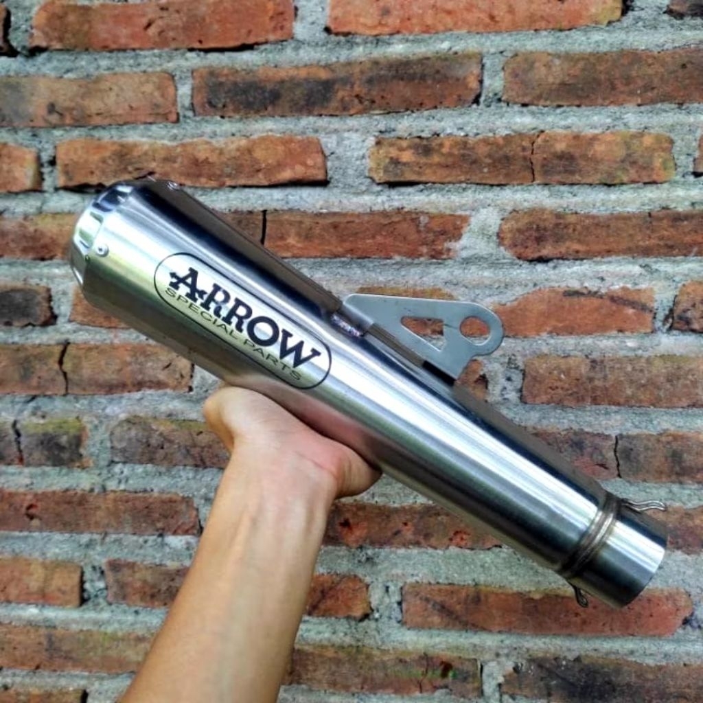 ARROW INLET 51MM racing exhaust made of stainless steel | Shopee ...