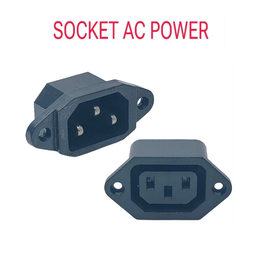 Male Female Body Computer AC Socket Male Female AC Computer Chassis ...