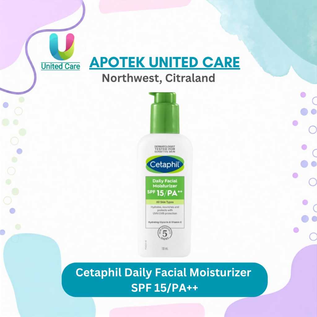 Cetaphil Daily Facial Moisturizer SPF 15 /pA++ | Shopee Philippines