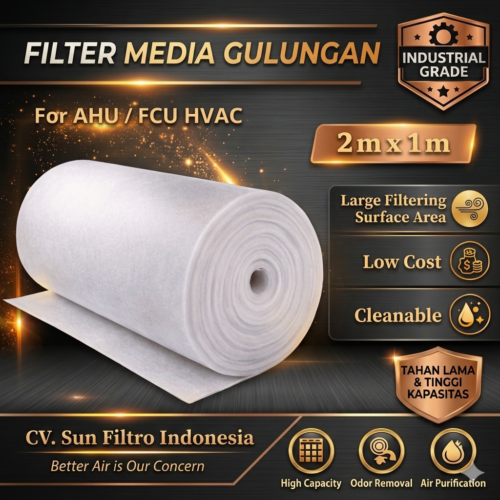 WASHABLE FILTER (PER METER) | AHU FILTER | Air FILTER | 2M X 1M ...