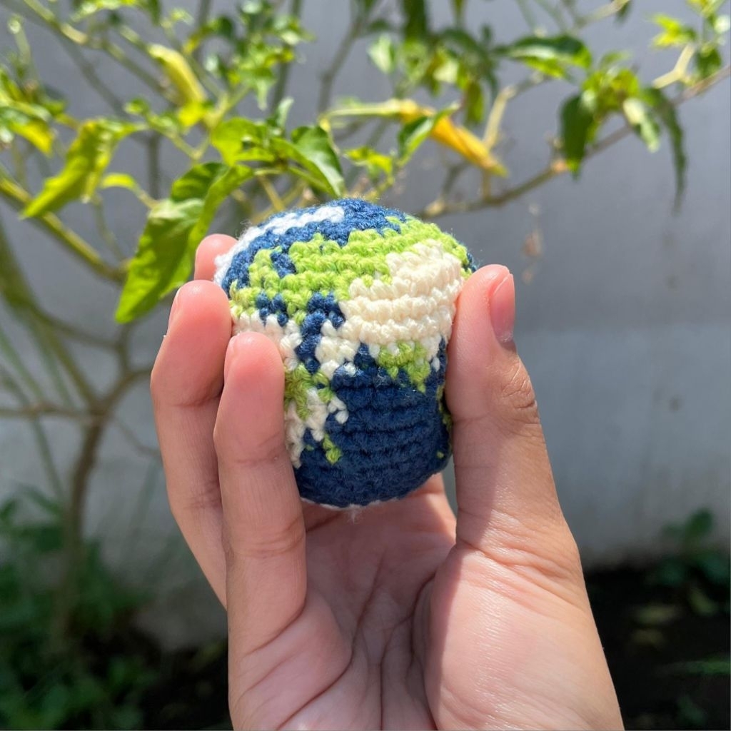 Project Hail Mary | Earth Crochet | Earth Ball | Earth Knitting ...