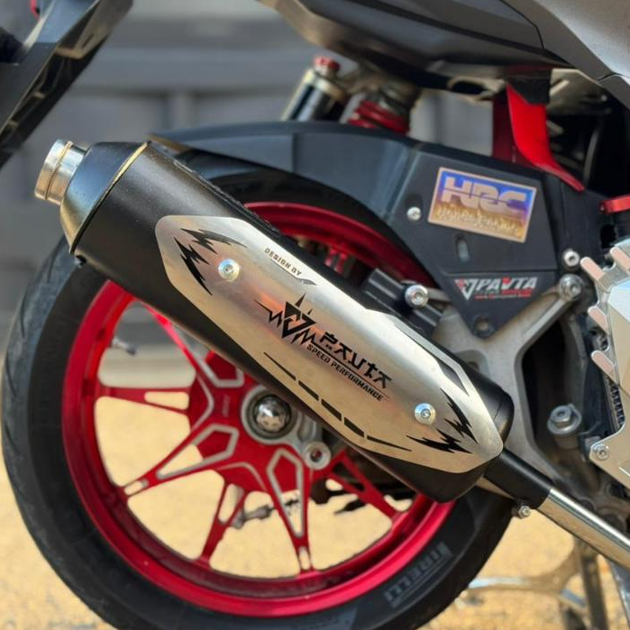 Exhaust Pipe 28mm Standard Racing Original Pavta 1set Mio i 125 Mio ...