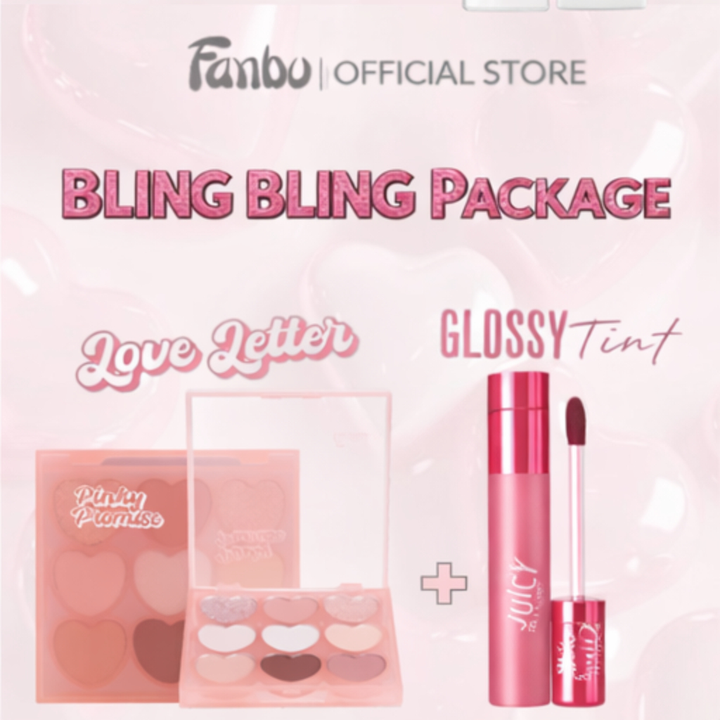 Bling Bling Bundle - Fanbo Love Letter Pigmented Eyeshadow Palette ...