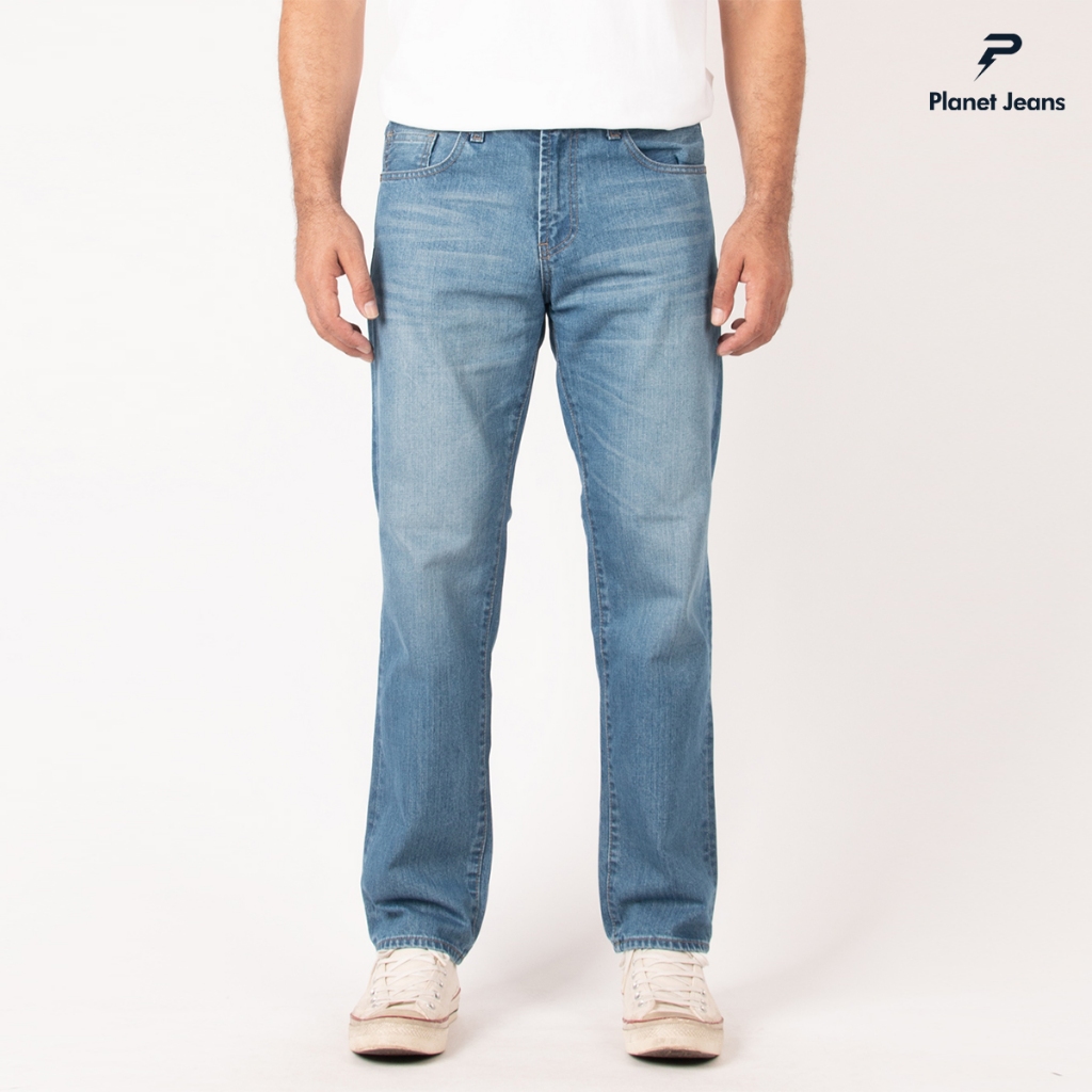 KADEO - Regular Straight Fit Premium Slub Denim Jeans - 301 - Nordic ...