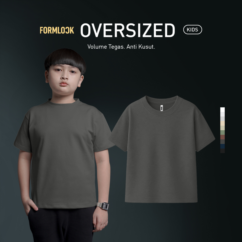 No Void Minds FORMLOCK Oversized KIDS T-Shirt | SMOKE Tshirt for Kids ...