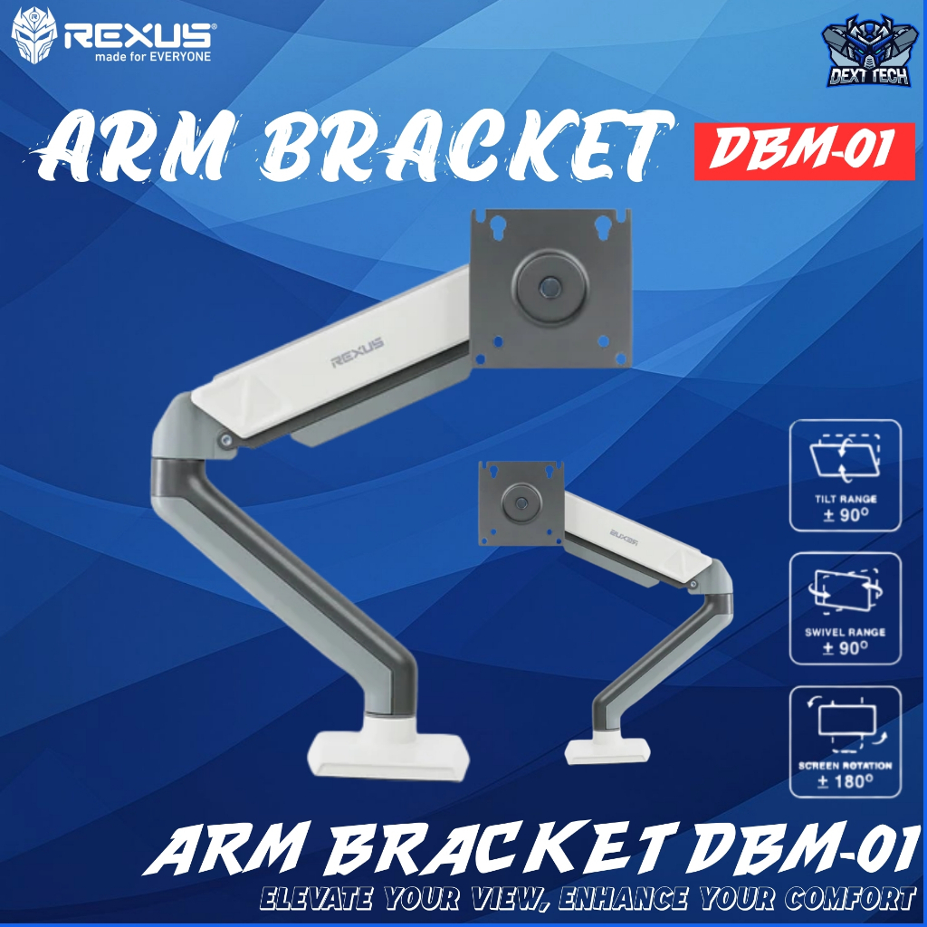 Rexus Monitor Arm Bracket DBM-01 | Shopee Philippines