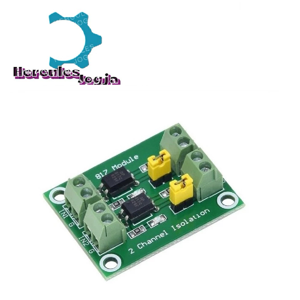 PC817 Optocoupler 2 Channel Module Converter Insulation Adapter ...