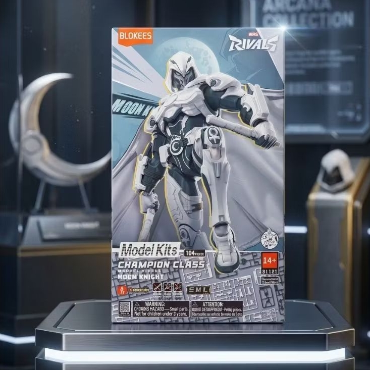 MARVEL MarvelBlokees rivals championship class moon knight CC10 action ...