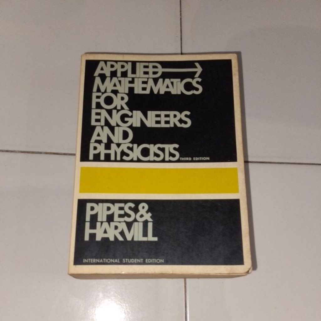 APPLIED MATHEMATICS FOR ENGINEERS AND PHASICS 3rd edition | Shopee ...