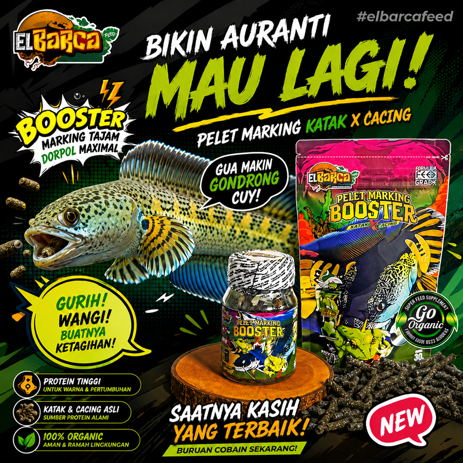 FROG PELLETS x WORM Marking Booster Sinking makes HF Dorpol Channa Fish ...