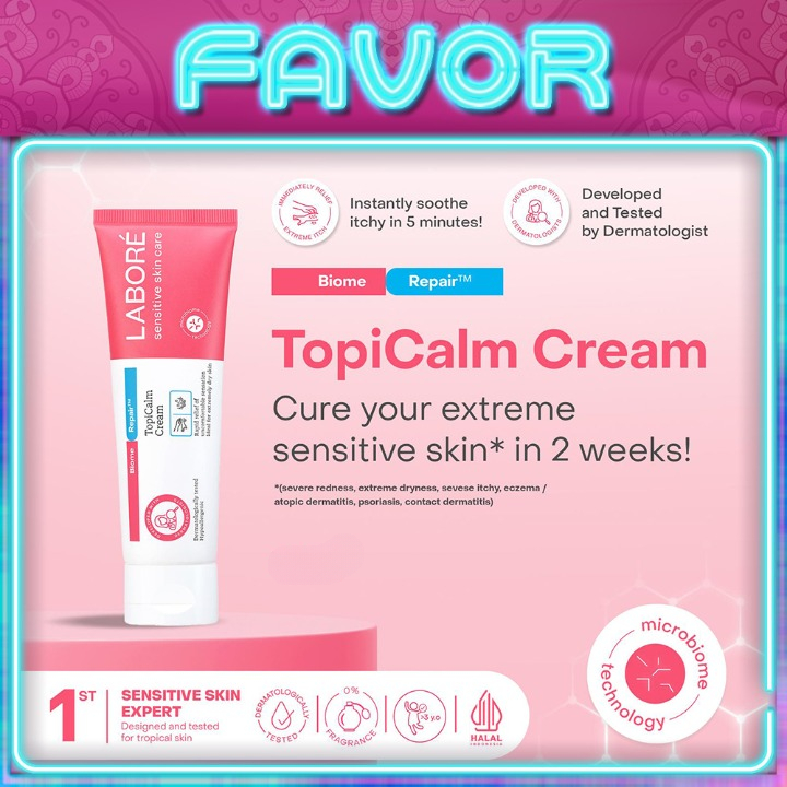 LABORE Biome Repair TopiCalm Cream | Relieves skin symptoms EXTREME ...