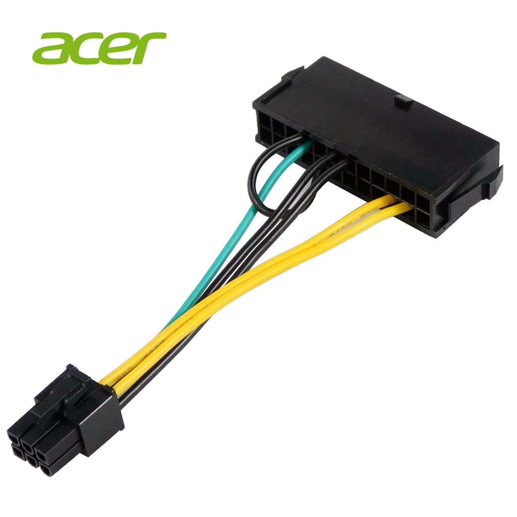ATX 24 Pin to 6 Pin PSU Cable for Acer Motherboard | Shopee Philippines