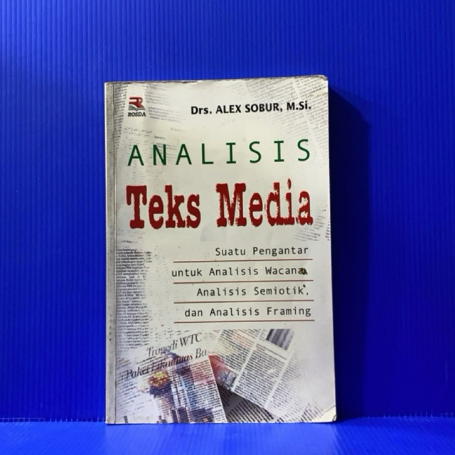 Media text analysis book (second hand) | Shopee Philippines