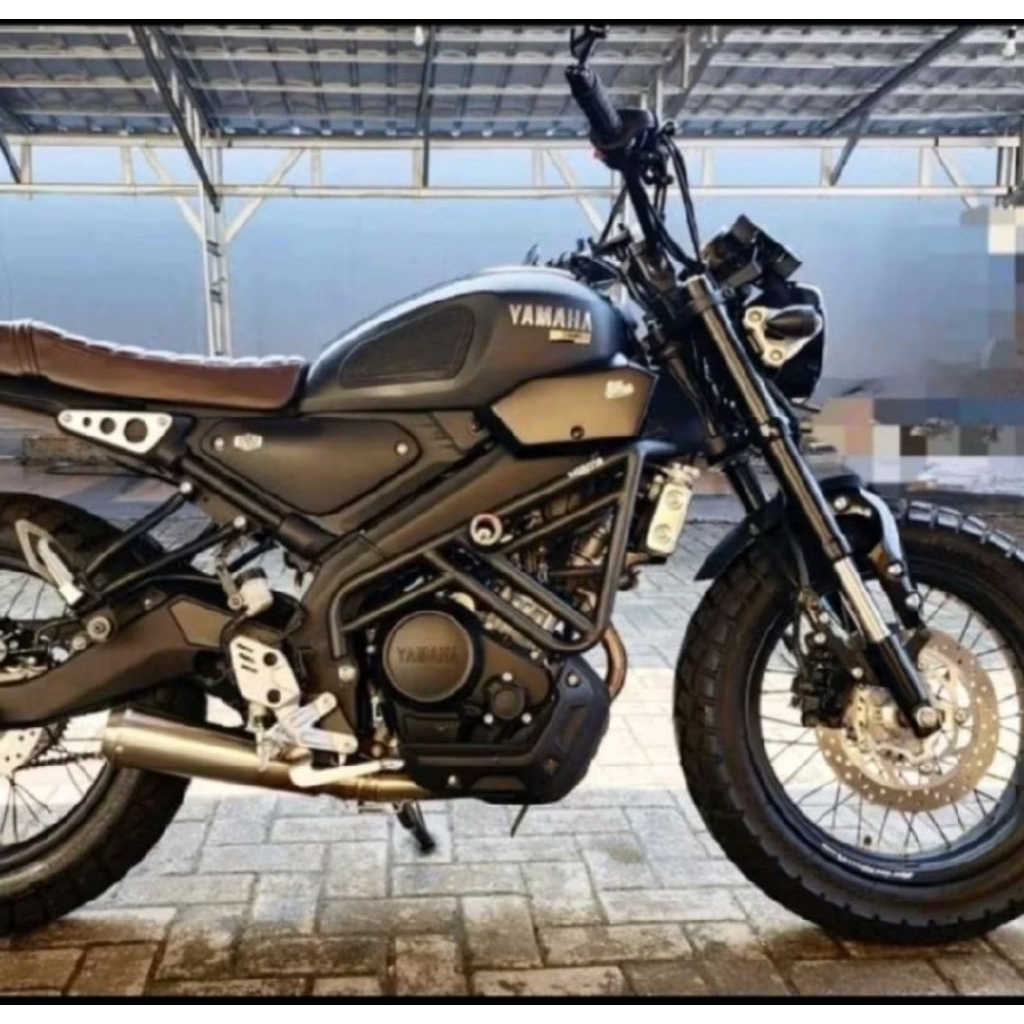 Crash Bar Frame Slider Body Protector Tubular Yamaha XSR 155 | Shopee ...