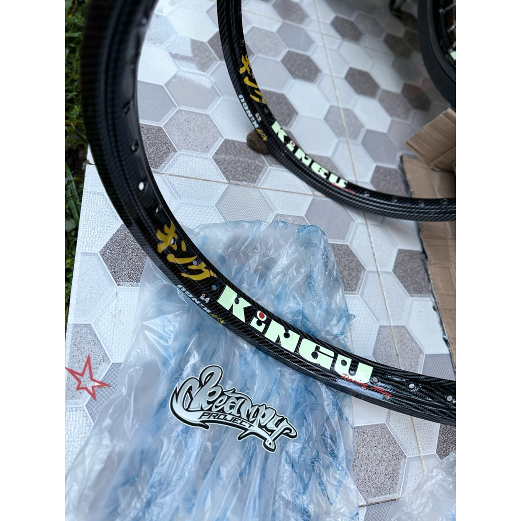 KINGU COPY RIMS, SSDR SSTRONG CARBON GLOW IN THE DARK (UNIT PRICE ...
