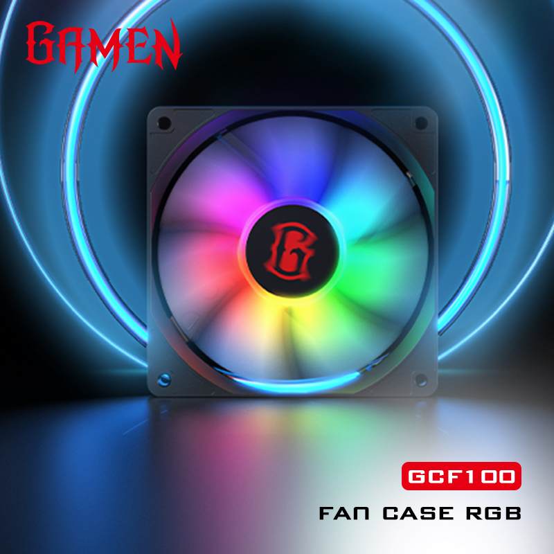 Gamen Gaming Fan Case RGB Fan Casing PC GCF100 Fan PC Original - 1 Year ...