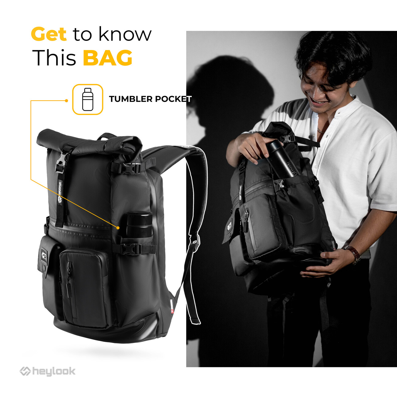 - BLACKBONE Men's Backpack Water Resist Backpack Men's Laptop Backpack ...