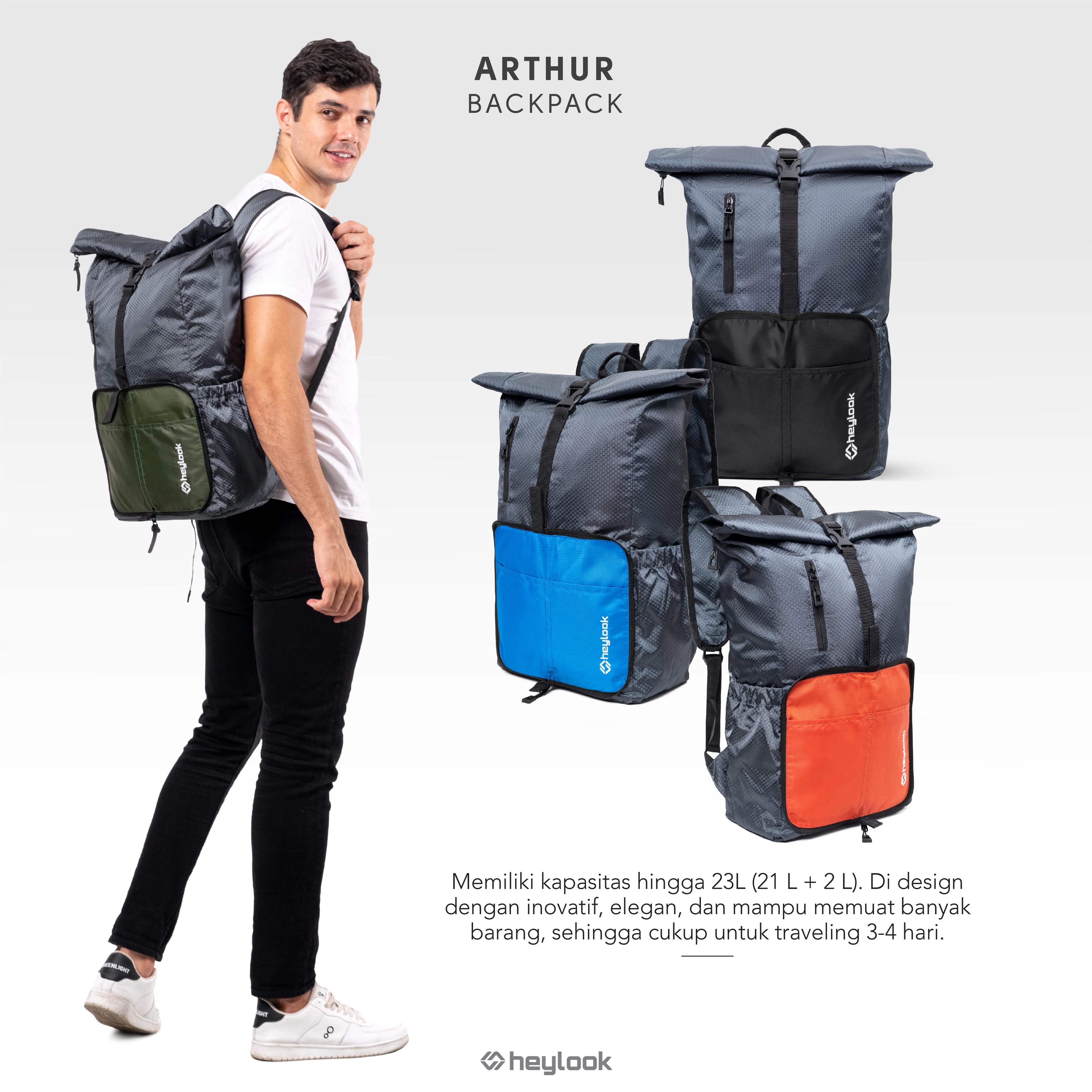 Heylook Official - ARTHUR Outdoor Backpack Folding Bag Travel Bag ...