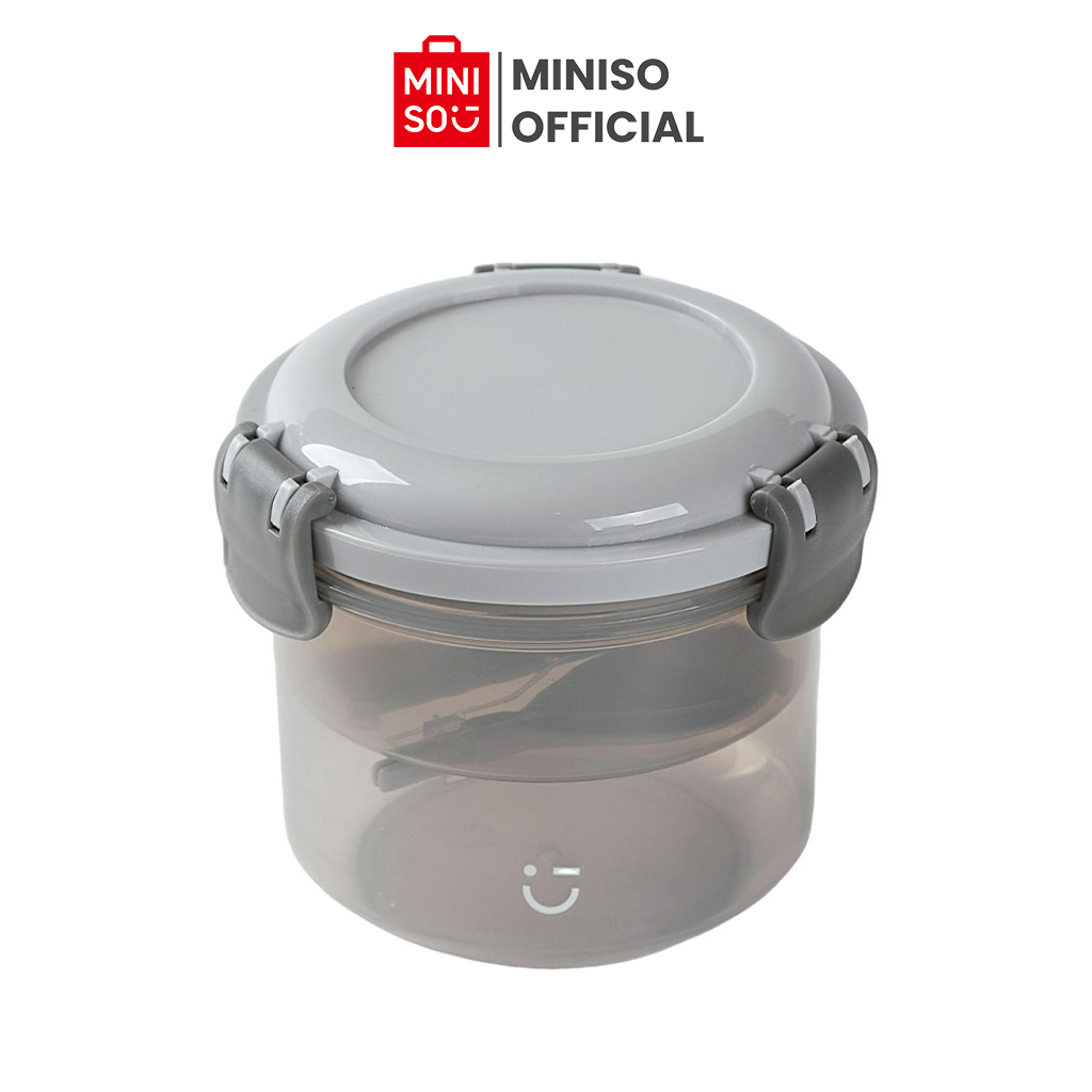 MINISO Graceful Series Salad Container 450mL Practical Lightweight ...