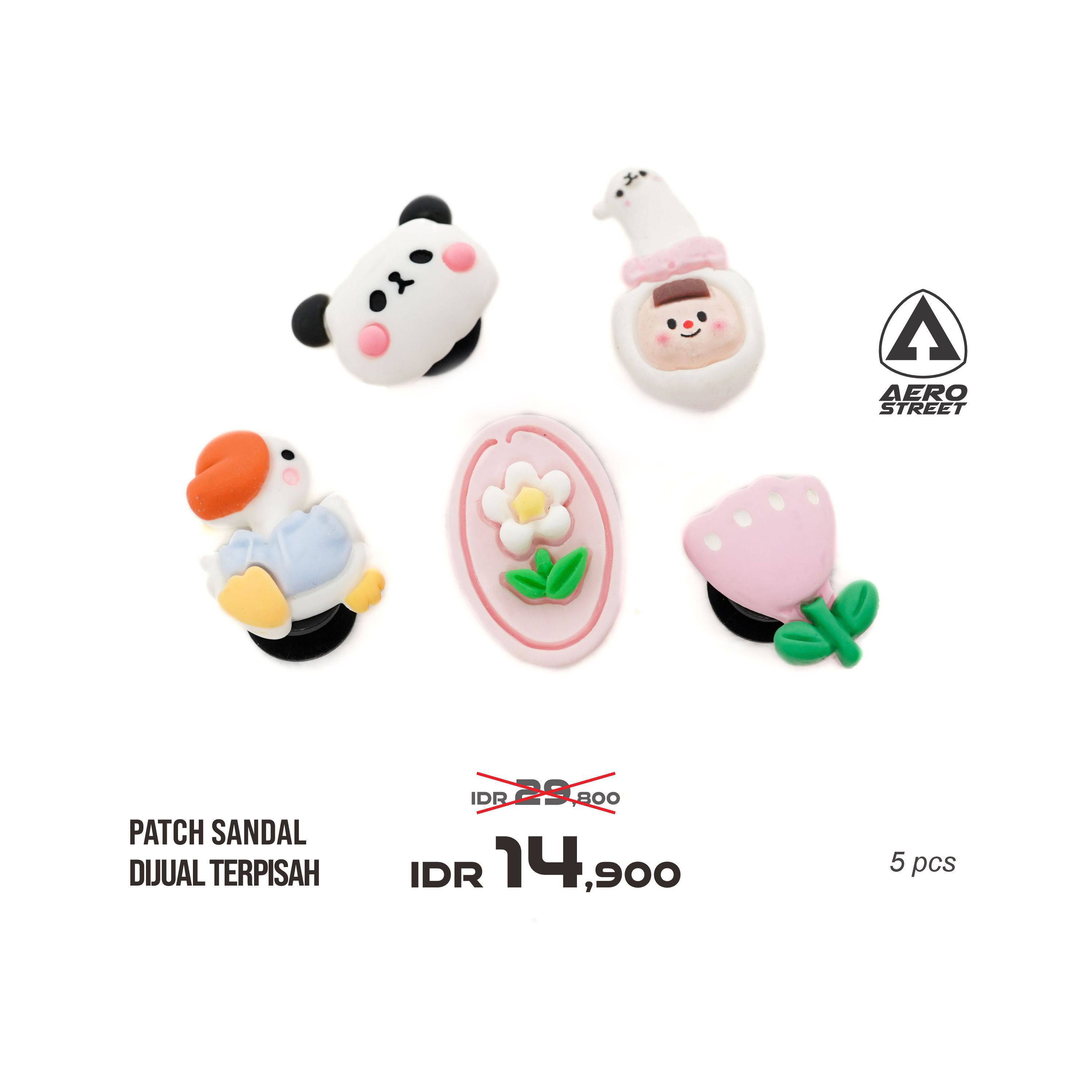 Aerostreet Clay Patch Panda | Shopee Philippines